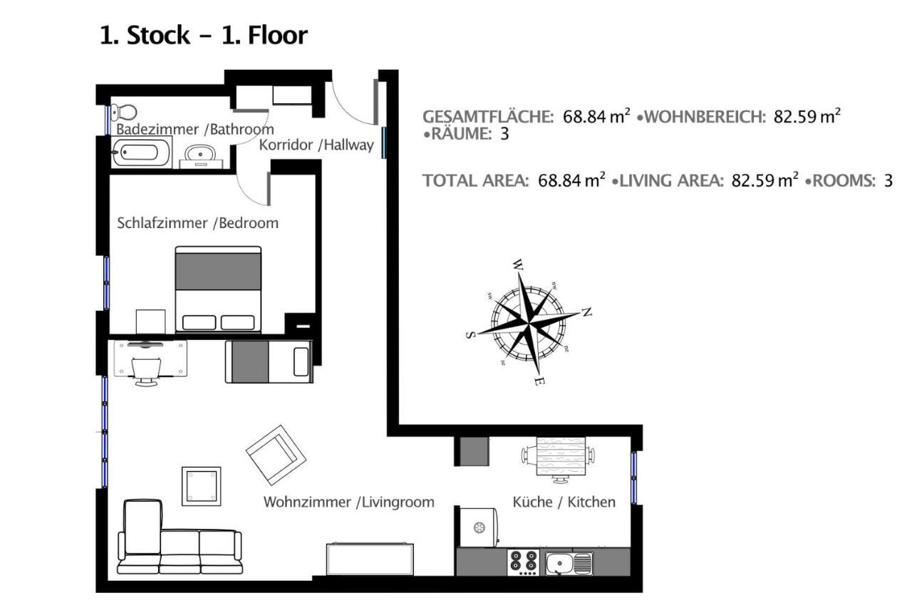 Cozy Boutique Apartment At Mt. Rigi Goldau Экстерьер фото